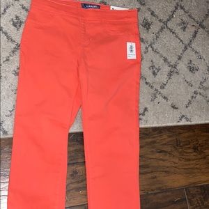 Girls pull on jeggings